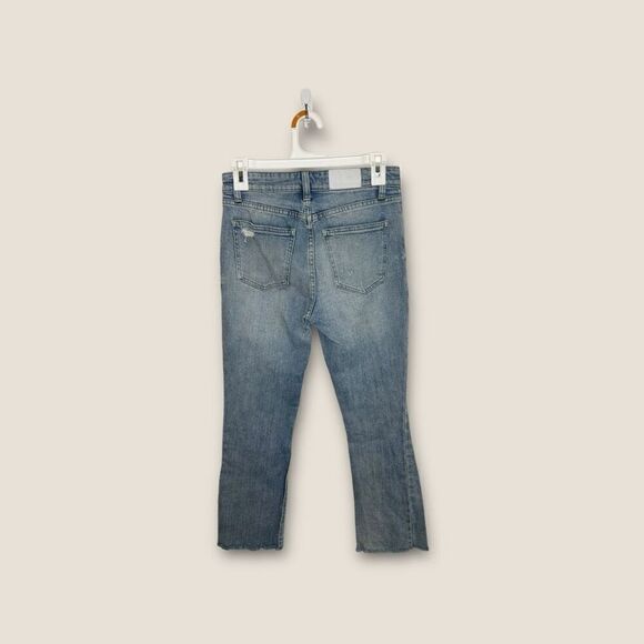 Pistola Mid Rise Straight Leg Distressed Jeans Size 25 - Picture 2 of 7